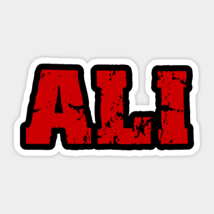 ALI Sticker